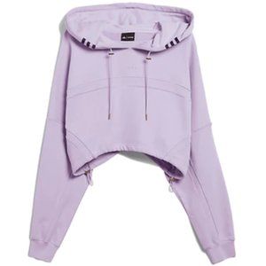 adidas Ivy Park Hooded Shrug Purple Glow
